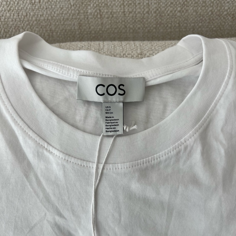 COS | T-Shirt | US Small | White